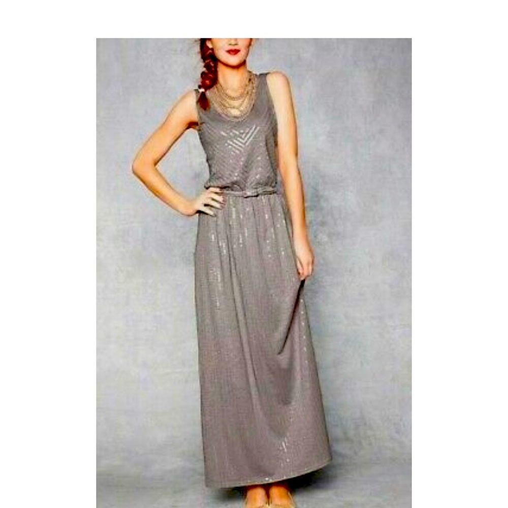 Garnet Hill Beautiful Sequin Dress Size L